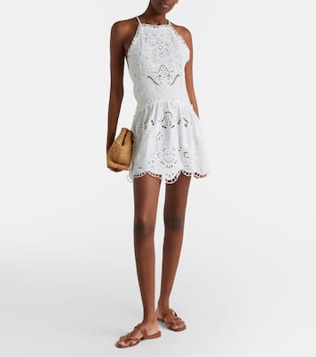 Robe brodée en coton | Farm Rio