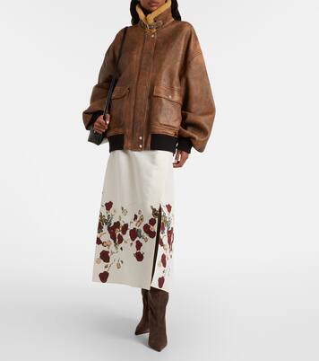 Stivali Bella 100 in suede | Khaite