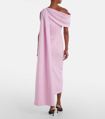 Maite caped midi dress | Roksanda