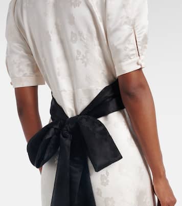 Larkin floral silk midi dress | Gabriela Hearst