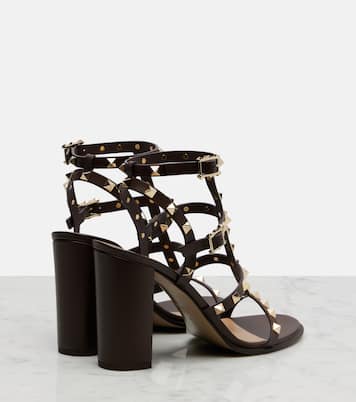 Embellished leather sandals | Valentino Garavani