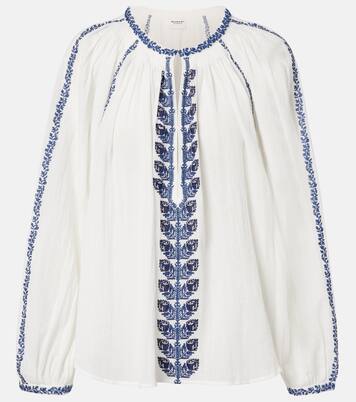 Blusa Lena in cotone con ricamo | Marant Etoile