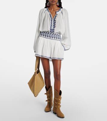 Blusa Lena in cotone con ricamo | Marant Etoile