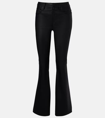 Sophie leather bootcut pants | AG Jeans
