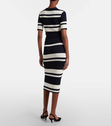 Jupe crayon rayée | Ralph Lauren Collection