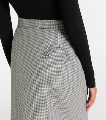 Popeye virgin wool pencil skirt | Blazé Milano
