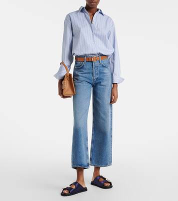 Sandalen Slidy Viv' aus Satin | Roger Vivier