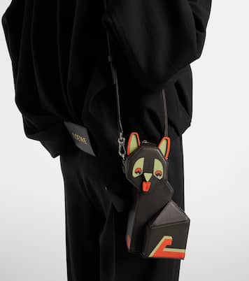 x Louis Wain leather clutch | Loewe