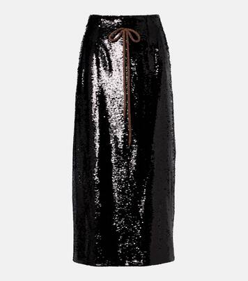 Sequined pencil skirt | Simone Rocha