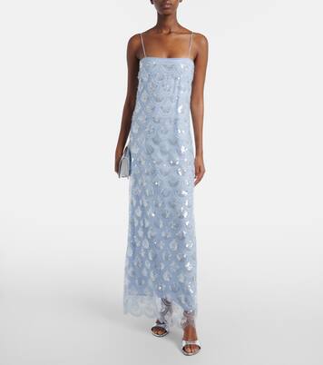 Embellished maxi dress | Rotate