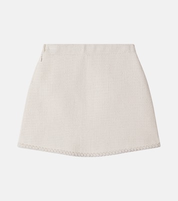 Jupe en tweed de coton mélangé | Patachou