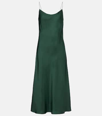 Lille silk twill slip dress | Asceno