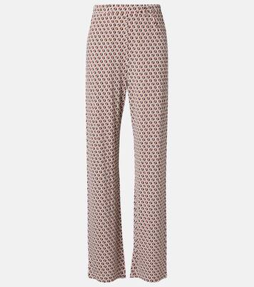 Abate printed wide-leg pants | Max Mara