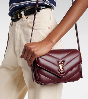 Schultertasche Loulou Toy aus Matelassé-Leder | Saint Laurent