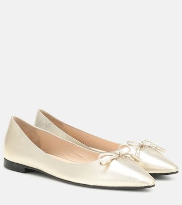Ballerine in pelle saffiano | Prada