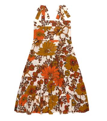 Vestido de algodón floral | Dodo Bar Or Kids