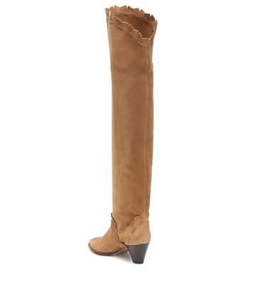 Botas mosqueteras Luiz de gamuza | Isabel Marant