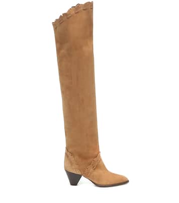 Botas mosqueteras Luiz de gamuza | Isabel Marant