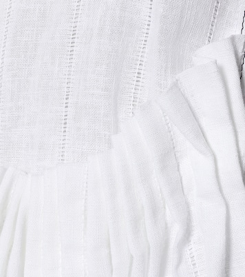 Robe midi chemise Woodward en lin | Gabriela Hearst