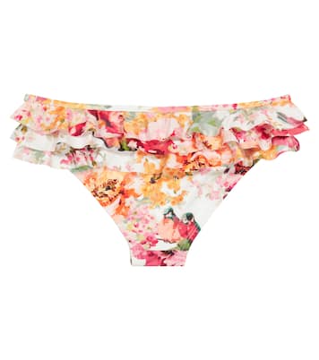 Slip bikini Mae Frill a stampa floreale | Zimmermann Kids