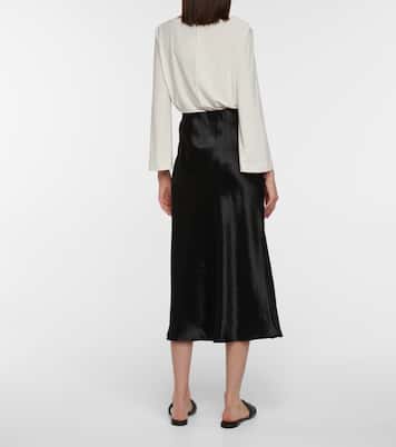 Leisure Midirock Alessio aus Satin | Max Mara