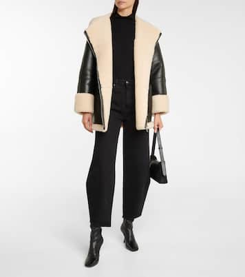 Veste oversize en shearling | Toteme