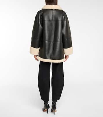 Veste oversize en shearling | Toteme