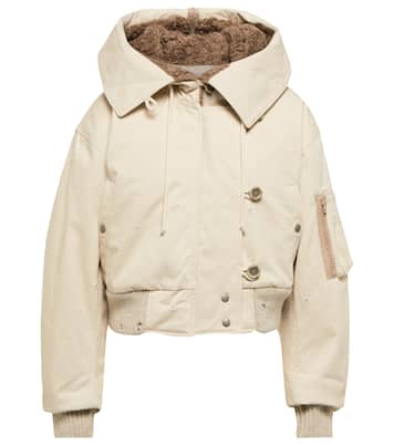 Cotton canvas bomber jacket | Acne Studios