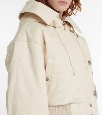 Cotton canvas bomber jacket | Acne Studios