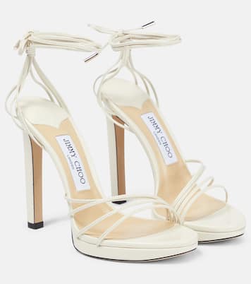Antia 120 leather sandals | Jimmy Choo