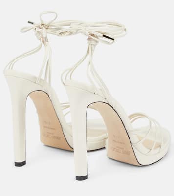 Antia 120 leather sandals | Jimmy Choo