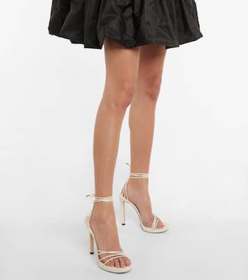 Antia 120 leather sandals | Jimmy Choo