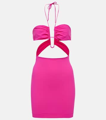 Halterneck minidress | Nensi Dojaka