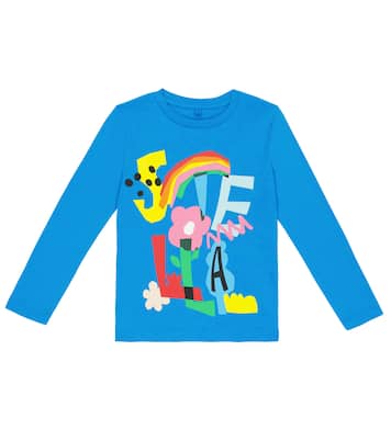 프린트 코튼 탑 | Stella McCartney Kids
