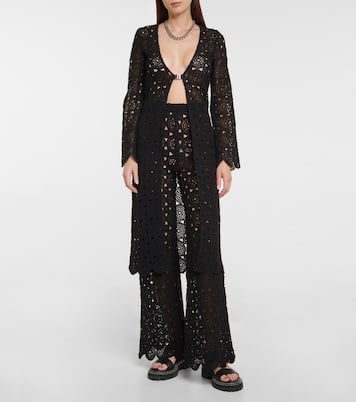 Cardigan Kwamie in crochet | Rotate