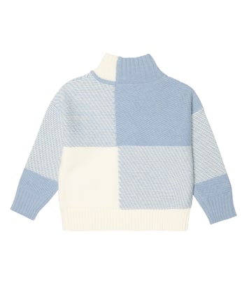 Checked wool-blend sweater | Woolrich Kids
