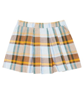 Checked cotton skort | Paade Mode