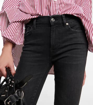 Roxanne mid-rise skinny jeans | 7 For All Mankind
