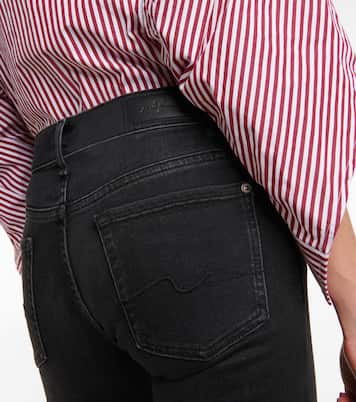 Roxanne mid-rise skinny jeans | 7 For All Mankind