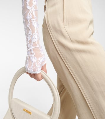 Le Haut Musu lace crop top | Jacquemus
