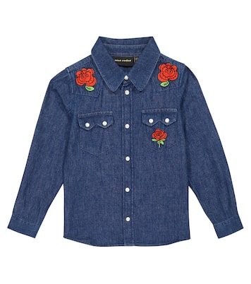 Besticktes Jeanshemd | Mini Rodini