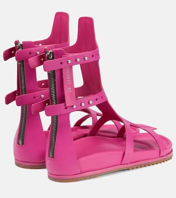 Rubber gladiator sandals | Rick Owens
