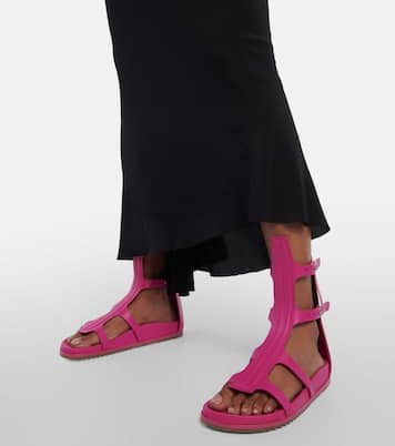 Rubber gladiator sandals | Rick Owens