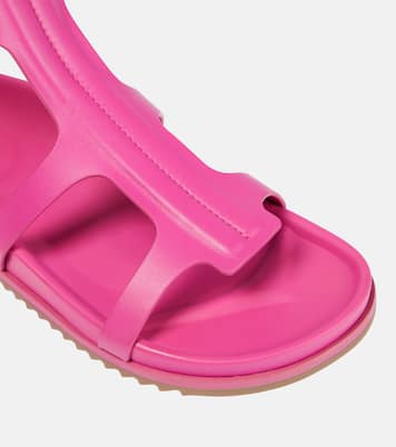 Rubber gladiator sandals | Rick Owens
