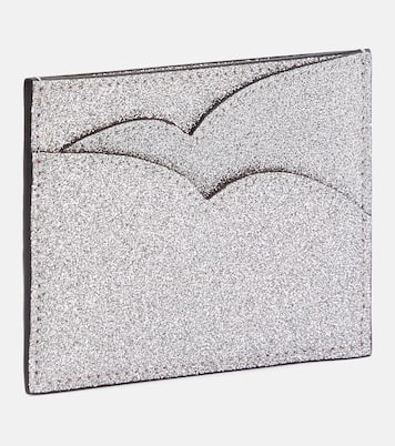 Portacarte Hot Chick in pelle con glitter | Christian Louboutin