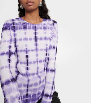 Top de algodón con estampado tie-dye | Proenza Schouler