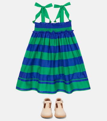 Abito Tiggy in cotone a balze | Zimmermann Kids