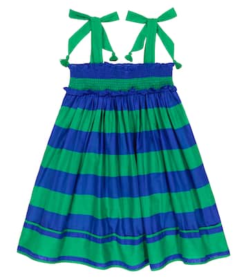 Abito Tiggy in cotone a balze | Zimmermann Kids