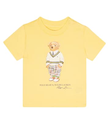 Baby Polo Bear cotton jersey T-shirt | Polo Ralph Lauren Kids
