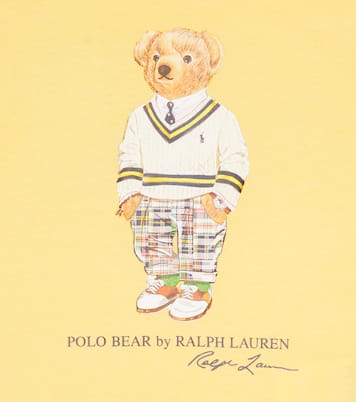 Baby Polo Bear cotton jersey T-shirt | Polo Ralph Lauren Kids